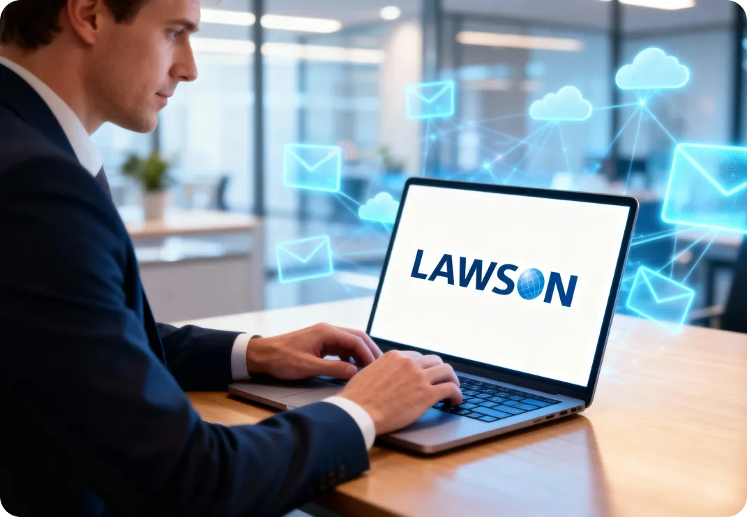 Lawson Software leads