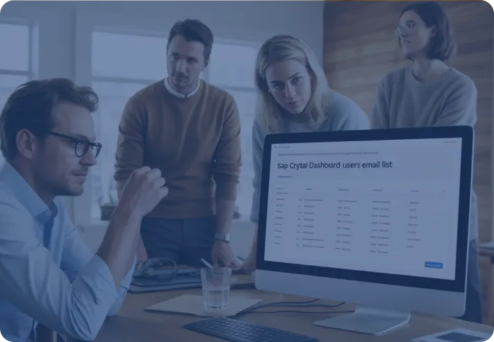 SAP Crystal Dashboard leads