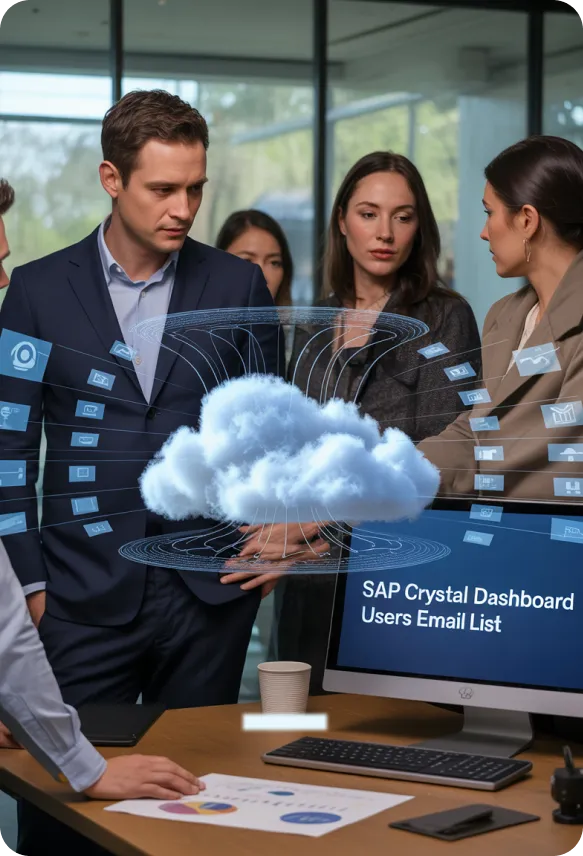 SAP Crystal Dashboard which