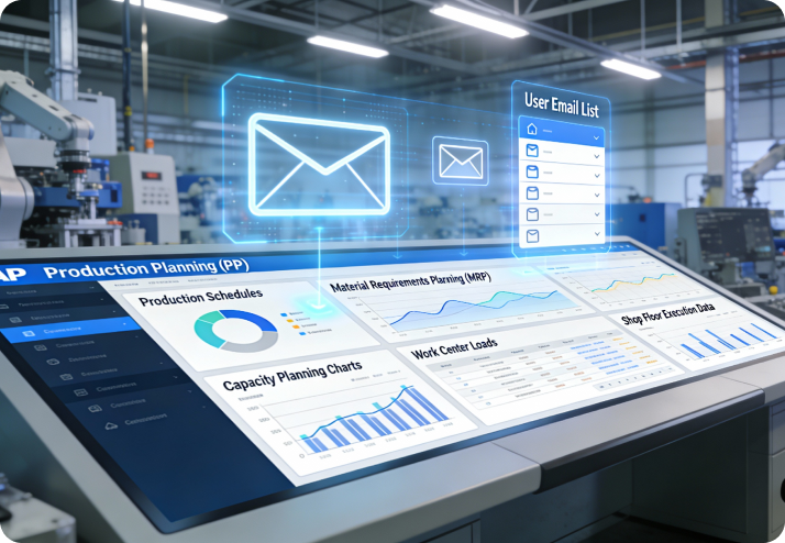 SAP Production Planning Users Email List leads